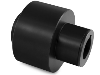 Steel Safety coupling finished with Tru Temp mid-temperature Black Oxide