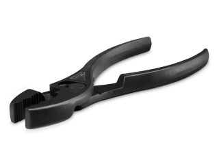 Forged steel pliers finished with Tru Temp mid-temperature Black Oxide