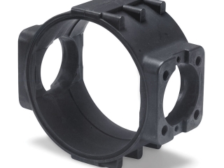 Machined housing finished with room-temperature Presto Black