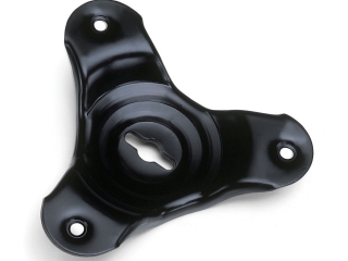 Presto Black finish on a metal stamping