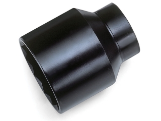 Steel drive socket finished with Presto Black blackener