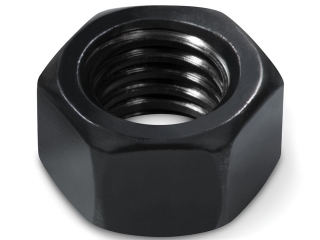 Stainless steel nut is a good candidate for a Presto Black SSB finish