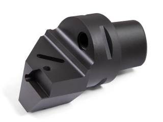 Steel cutting tool finished with TRU TEMP&reg; 2ND GEN black oxide